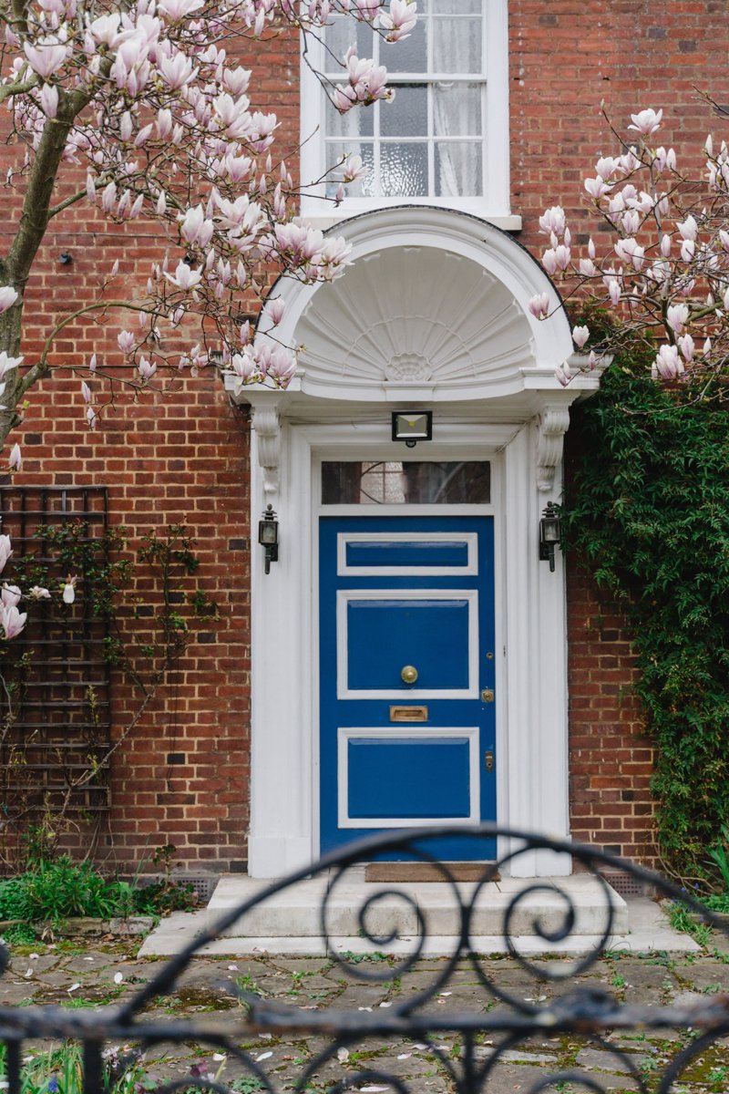 Entrance to a London residential property